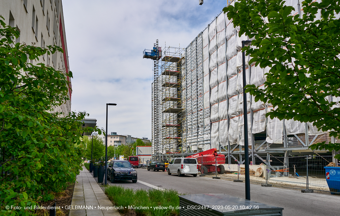 20.05.2023 - REVO Boardinghaus und Hochgarage in Neuperlach